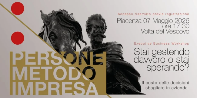 STAI GESTENDO DAVVERO LA TUA AZIENDA O STAI SOLO SPERANDO?