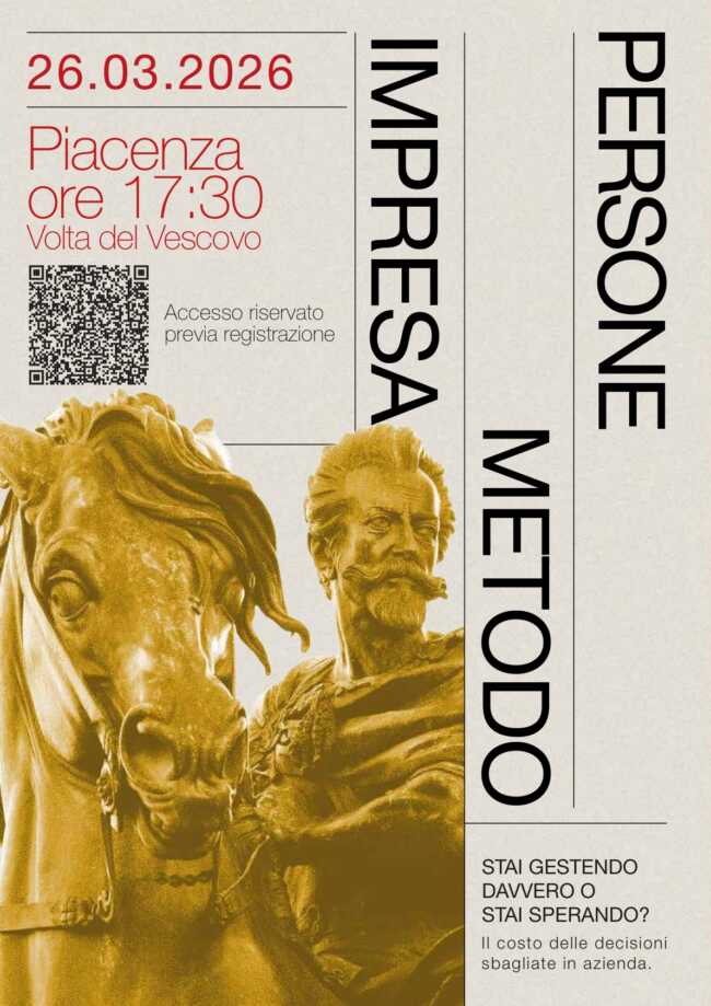 STAI GESTENDO DAVVERO LA TUA AZIENDA O STAI SOLO SPERANDO?